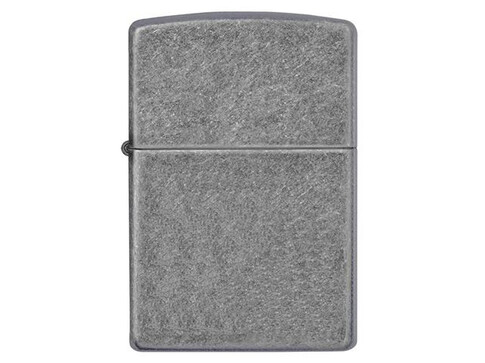 Зажигалка ZIPPO Classic с покрытием ™Plate, латунь/сталь, серебристая, матовая, 38x13x57 мм