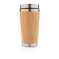Термокружка Bamboo, 450 мл, коричневый