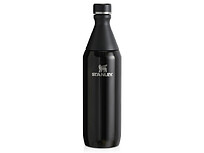 Бутылка для воды Stanley All Day Slim объемом 600 мл - черный глянцевый