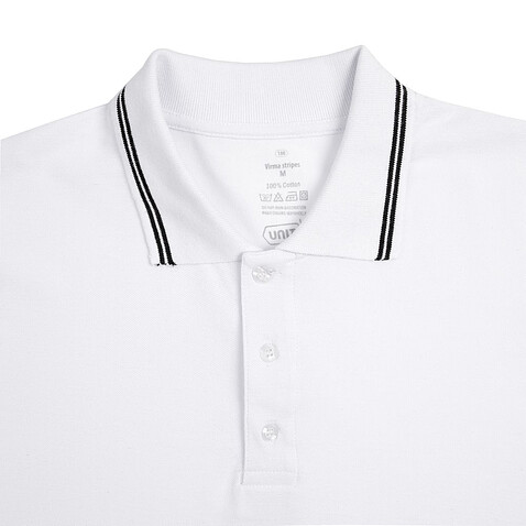 Рубашка поло Virma Stripes, белая, S