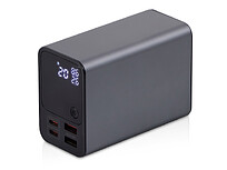Внешний аккумулятор для ноутбуков EpIQ, 100 Вт, 30000 mAh, темно-серый