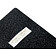 Еженедельник недатированный А6 Black с нашивкой, черный