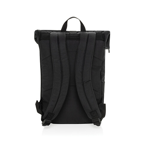 Рюкзак для ноутбука Swiss Peak Leonard из rPET Aware™, 15.6 , черный