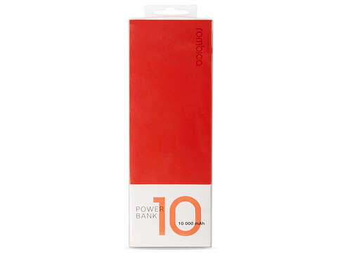 Внешний аккумулятор Rombica NEO Axioma Red, красный
