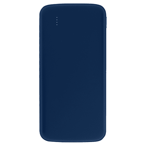 Внешний аккумулятор «Universal», 10 000 mAH, 5V 2.4 A, темно-синий