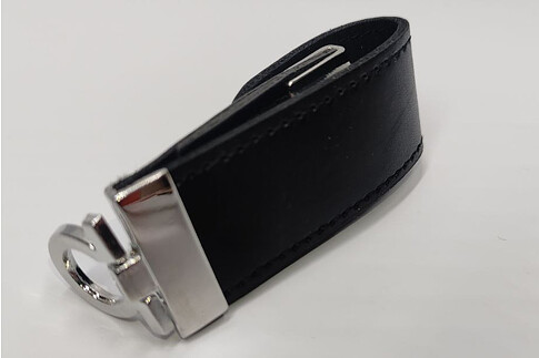 USB флешка Leather 16ГБ черная