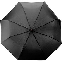 Автоматический складной зонт из RPET, черный
