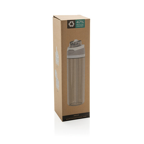 Бутылка для воды Omni Sip из rPET RCS, 800 мл, белый