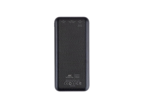 RIVACASE VA2582 (20 000mAh), QC/PD 22.5W внешний аккумулятор с дисплеем, черный /24