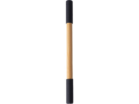 Вечный карандаш и ручка из бамбука Black bamboo, натуральный и черный