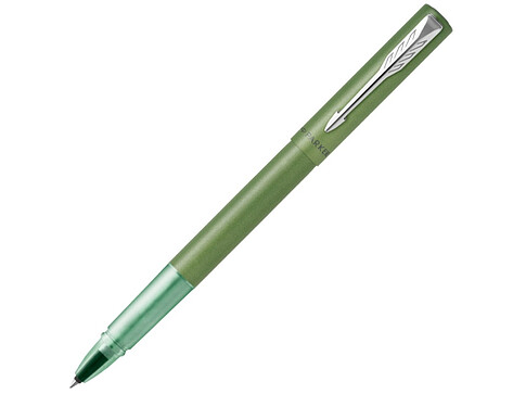 Ручка-роллер Parker Vector XL Green CT, цвет чернил black, стержень: F, в подарочной упаковке.