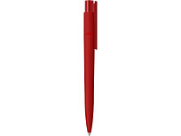 Шариковая ручка RECYCLED PET PEN PRO K transparent GUM soft-touch, красный