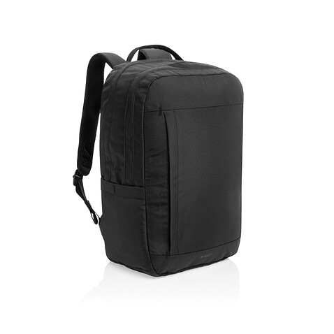 Рюкзак для ноутбука Swiss Peak Edin из rPET Aware™, 15.6 , черный