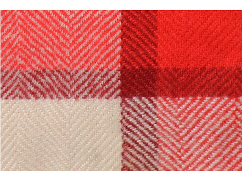 Плед акриловый в клетку Tartan, красный