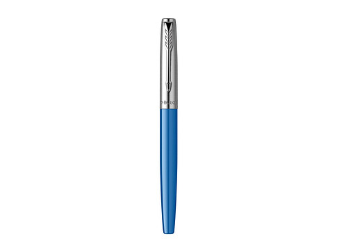 Ручка перьевая Parker Jotter Originals Blue Chrom CT, перо: F, цвет чернил: blue, в подарочной упаковке