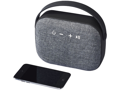 Динамик Bluetooth с тканым материалом, черный