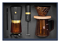 Набор подарочный Solution Prestige Trio (кофемолка, чайник с воронкой, вспениватель для молока)