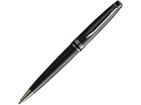 Шариковая ручка Waterman Expert Black, цвет чернил Mblue, в подарочной упаковке