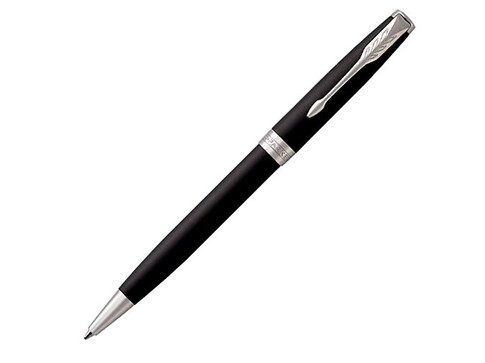 Ручка шариковая Parker Sonnet Core Matte Black CT, черный/серебристый