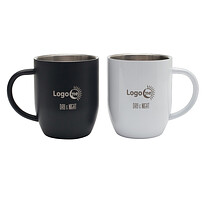 Кружка Day стальная 350 мл, белая