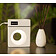 Увлажнитель воздуха для дыхания с лампой, белый