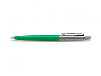 Шариковая ручка Parker Jotter, цвет GREEN, цвет чернил синий, толщина линии M , в подарочной коробке