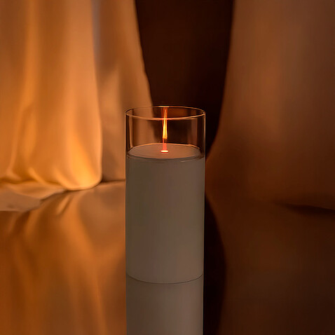 Увлажнитель-ароматизатор CANDLE ультразвуковой, белый