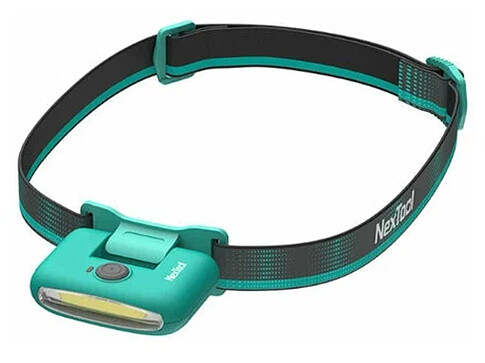 Фонарь налобный Nextool Multi Functional HeadLamp,80лм, 42гр, аккумулятор, синий (NE20005)