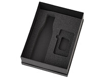 Подарочный набор с термобутылкой и повербанком С1, 5000 mAh, красный, 5000 mAh