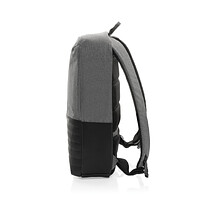 Антикражный рюкзак для ноутбука Swiss Peak с RFID-защитой из rPET AWARE™, 15,6’’, серый