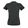 Футболка женская Imperial Fit Women, черный меланж, S