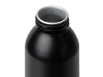 Алюминиевая бутылка для воды с ручкой Plain Alu, 650 мл, черный