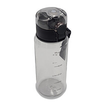 Тритановая бутыль H2O, 680 мл, черная