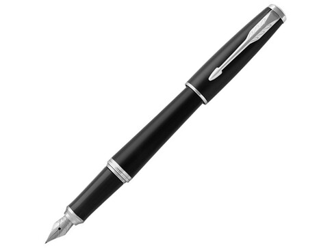 Перьевая ручка Parker Urban Core, (матовый черный лак) Muted Black CT, F309, перо: F, цвет чернил: b