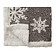 Плед Snowflake новогодний