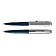Шариковая ручка Parker 51 CORE MIDNIGHT BLUE CT, стержень: M, цвет чернил: black, в подарочной упаковке.
