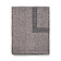 Плед VINGA Monogram из переработанного полиэстера GRS, 170x130 см, серый