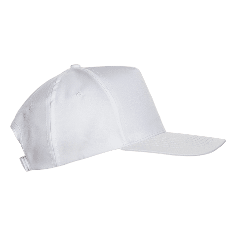Бейсболка STAN 5 клиньев полиэстер 150, 10P, Белый,  (10/1)  (56-58/ONE SIZE)