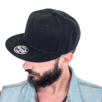 Бейсболка SNAP BACK, 6 клиньев, пластиковая застежка