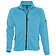 Куртка флисовая мужская New Look Men 250, бирюзовая, S