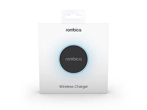 Беспроводное зарядное устройство Rombica  NEO Core Quick c быстрой зарядкой, черный (с лого)