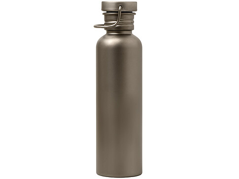 Бутылка для воды из титана Titan, 750ml, темно-серый