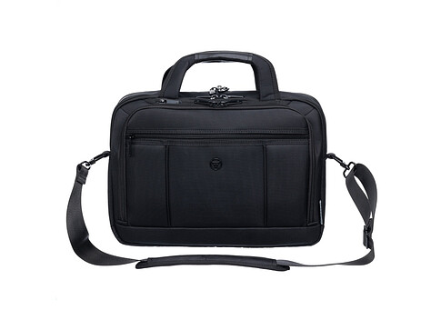 Портфель TORBER VOYAGE для ноутбука 14-16'', черный, баллистический нейлон, 41 x 12 x 30 см, 11 л