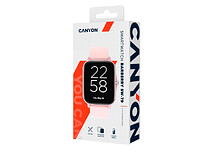 Умные часы CANYON Barberry SW-79, IP 67, BT 5.1, сенсорный дисплей 1.7, розовый