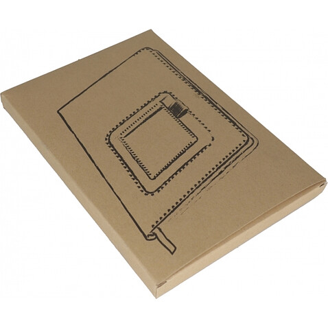 Блокнот А5 TILBURG, бежевый