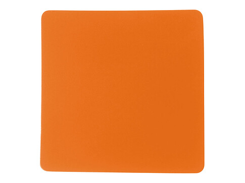 ПАТЧ КВАДРАТ soft-touch (оранжевый ) 5,5 х 5,5 см