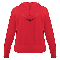 Толстовка женская Hooded Full Zip красная