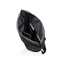Рюкзак для ноутбука Swiss Peak Leonard из rPET Aware™, 15.6 , черный