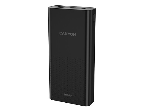 Портативный аккумулятор Canyon PB-2001 (CNE-CPB2001B), черный