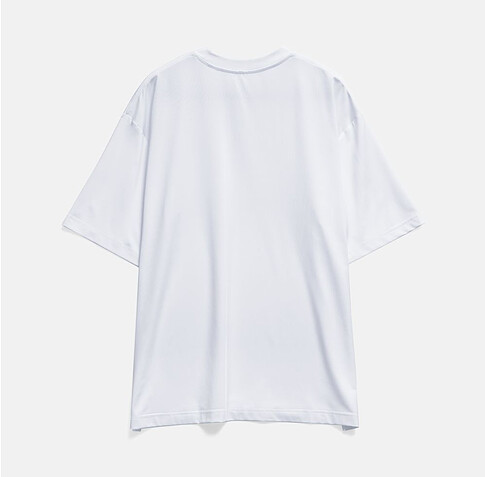 Футболка из бифлекса Morfiss, белая, XS/S